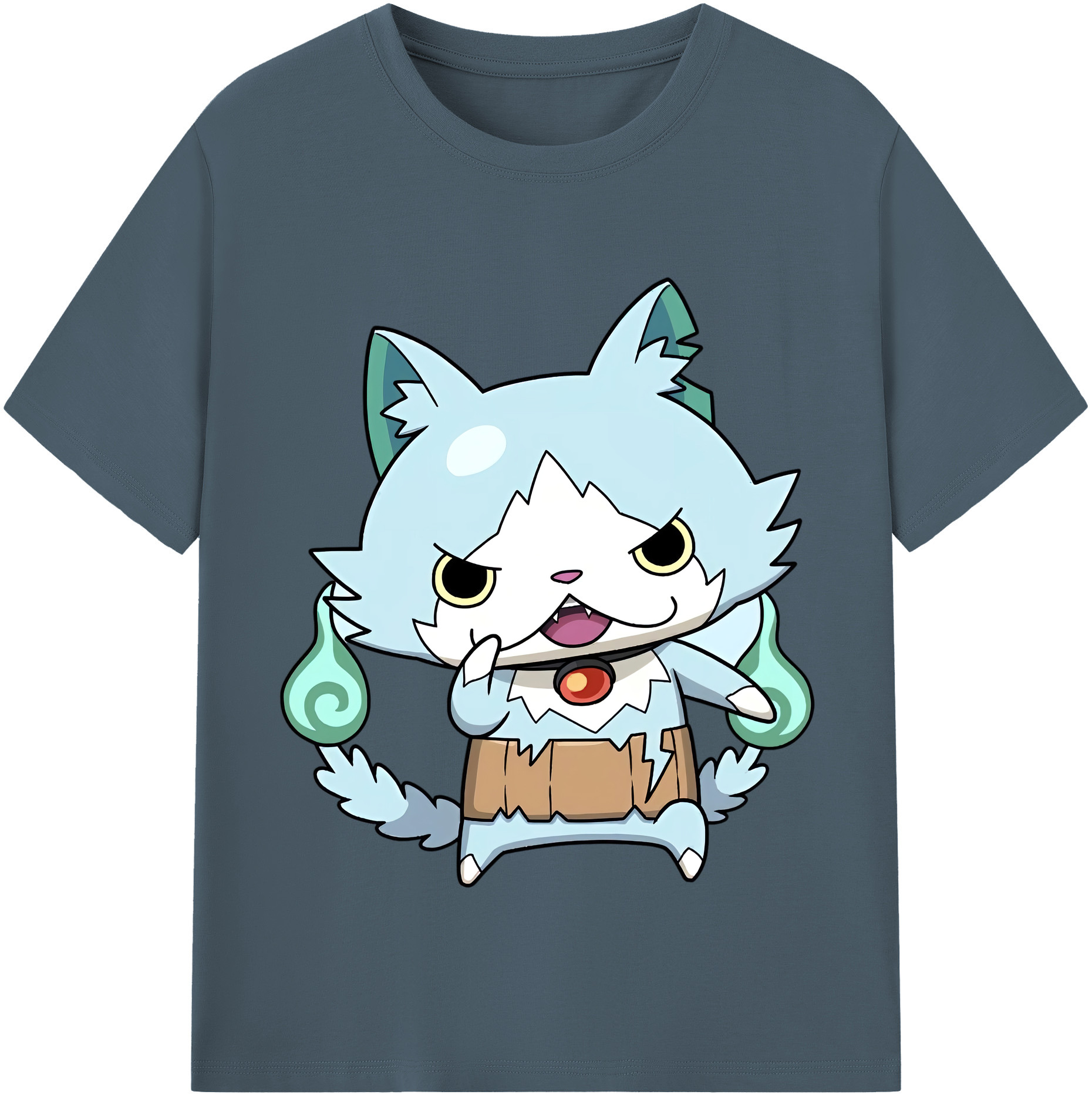 （画像用） 妖怪ウォッチ Yo-kai Watch 綿100％半袖Tシャツ（フロントプリント）